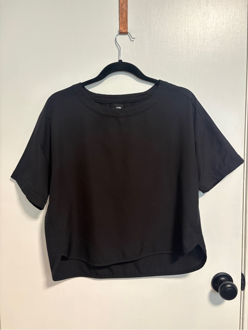 The North Face Black Women's Short Sleeve Boxy Tee